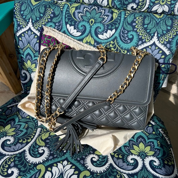 SOLD Tory Burch Fleming Handbag - Picture 2 of 10